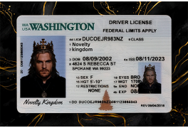 Washington Fake Dirvers Licence