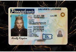Pennsylvania Fake Dirvers Licence